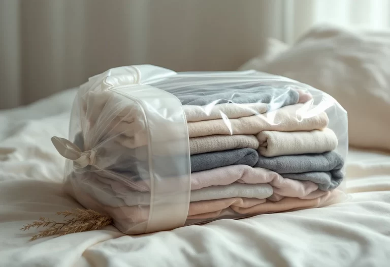 Sac de rangement sous vide : la solution pratique pour tous vos textiles