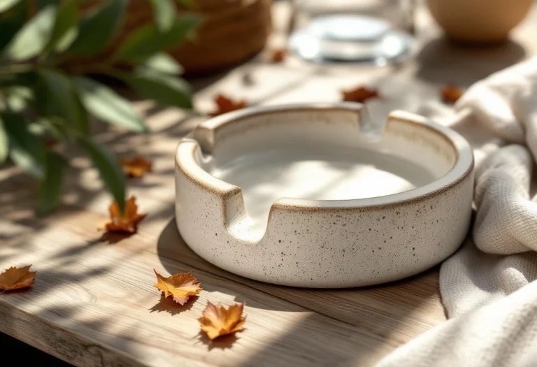 Cendrier design : l’accessoire déco auquel on ne pense pas