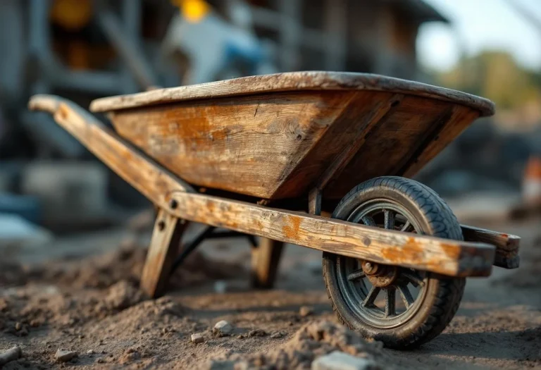 La brouette : un outil indispensable sur les chantiers