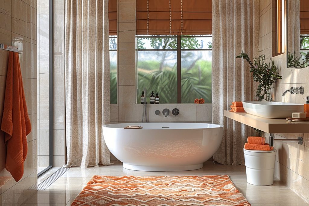 Métamorphosez votre salle de bain : des rideaux de douche qui font la différence