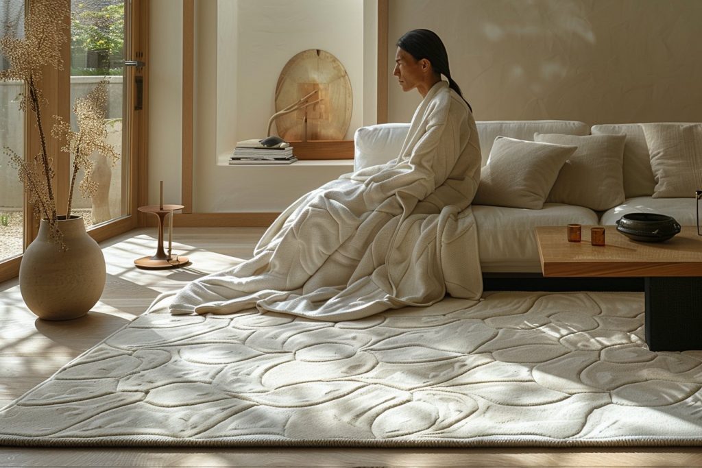Le tapis scandinave comme œuvre d’art : comment l’exposer dans votre maison