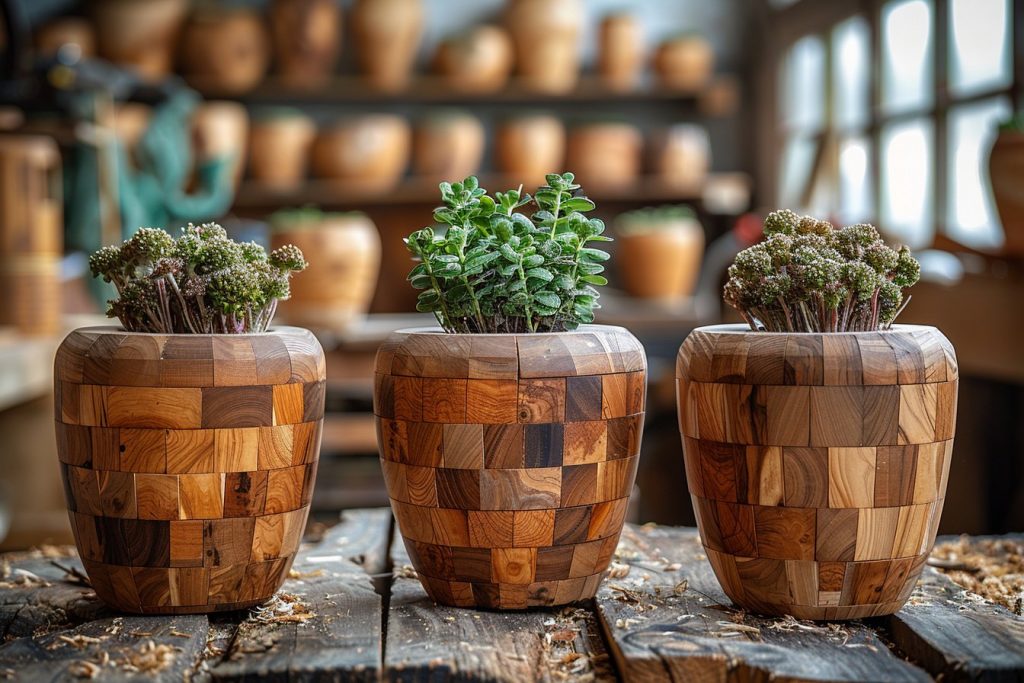 Trois méthodes pour créer des jardinières en bois