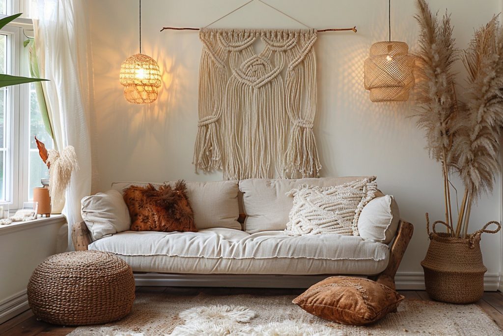 Comment décorer son salon avec un macramé mural ?