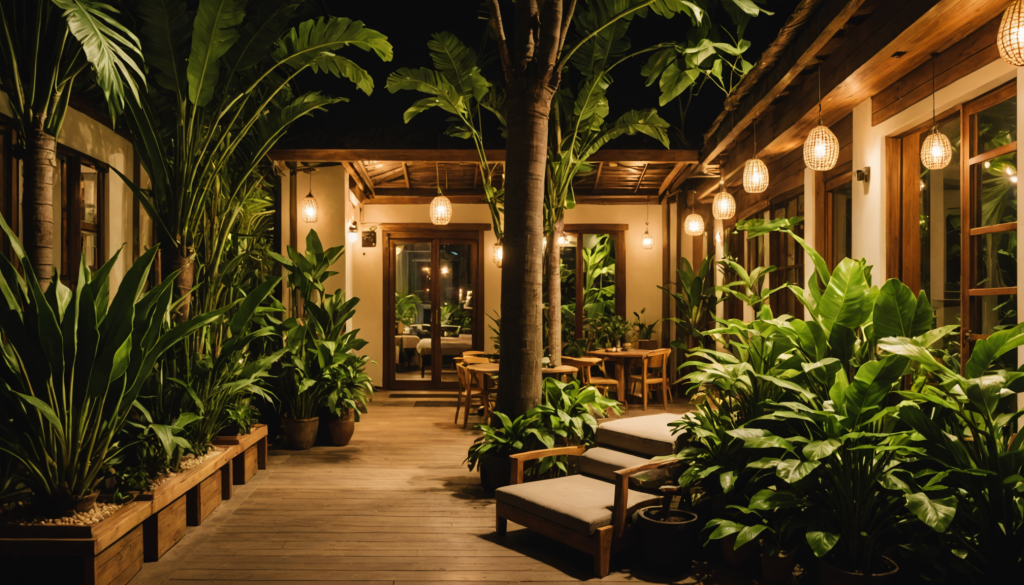 Hôtels cosy à Pattaya avec décoration tropicale et ambiance chaleureuse