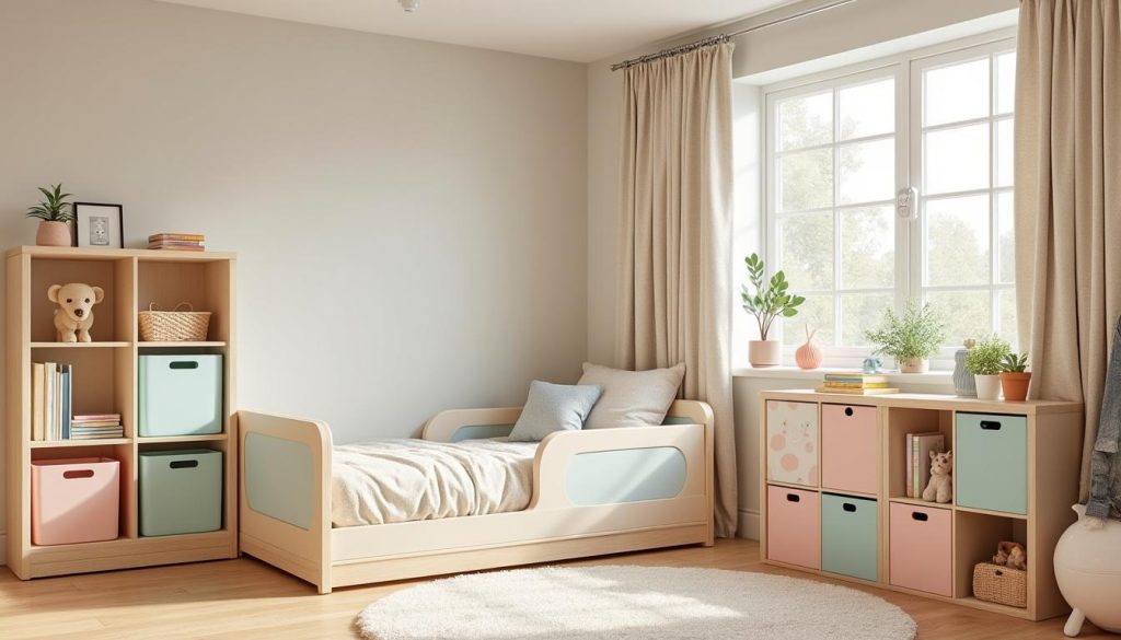 Aménager une chambre d’enfant : meubles pratiques et sécurité