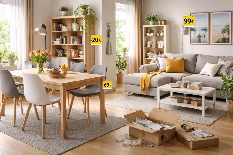 Économiser sur le mobilier avec meubles IKEA, Conforama, bonnes affaires et assemblage maison