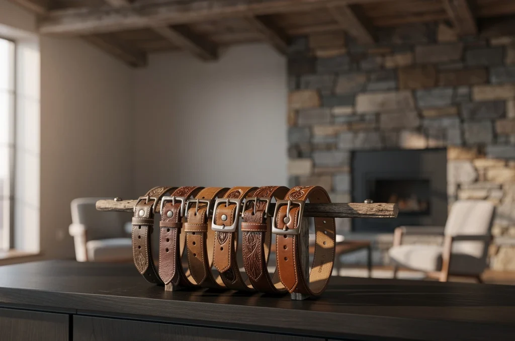 Ambiance saloon chic : ces ceintures western qui réchauffent un intérieur moderne