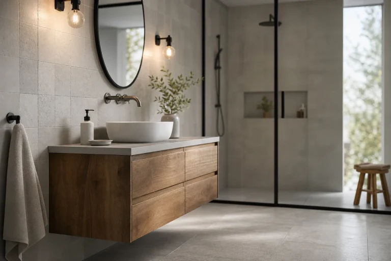 Aménagement de salle de bain : trouver la hauteur idéale pour ses meubles