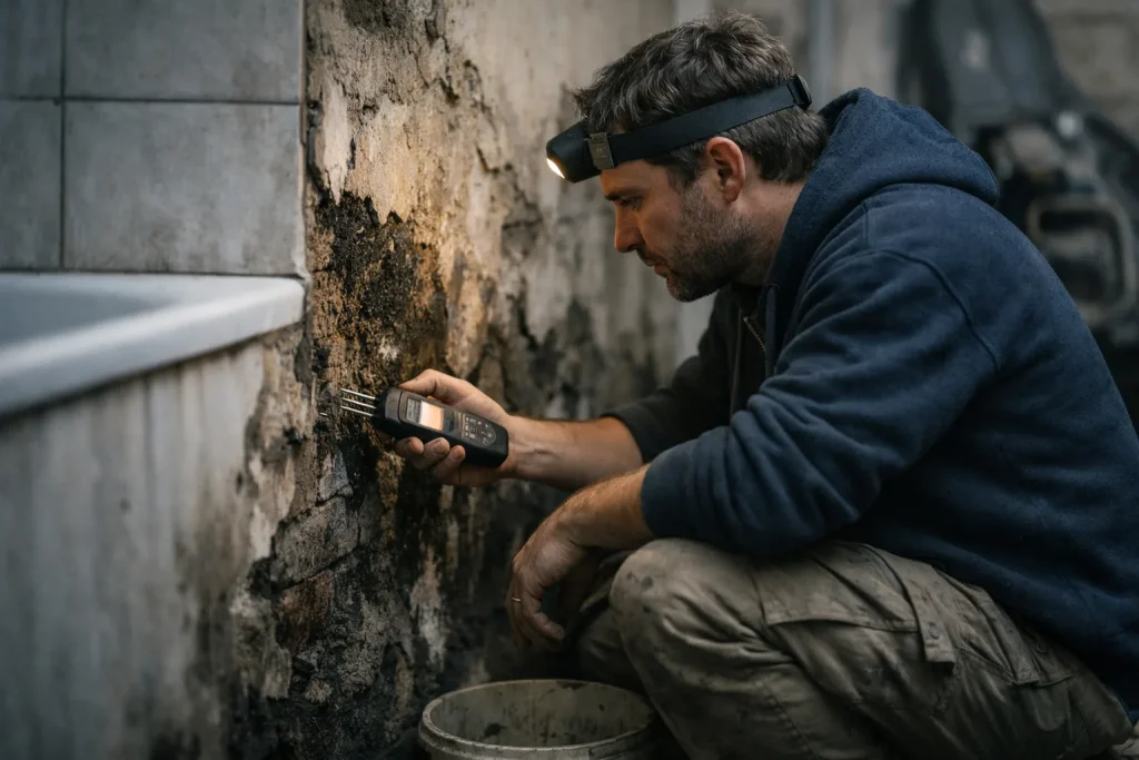 Rénover une salle de bain humide : traiter l’humidité avant tout