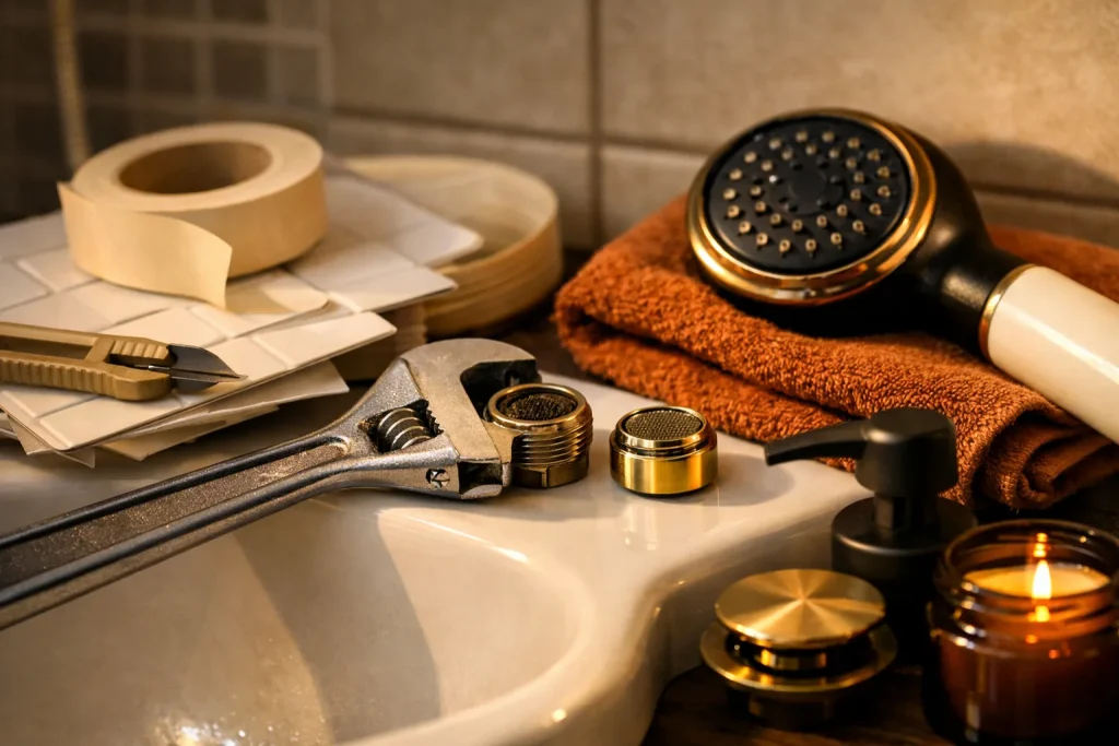 Salle de bain de locataire : ce que vous pouvez changer sans accord