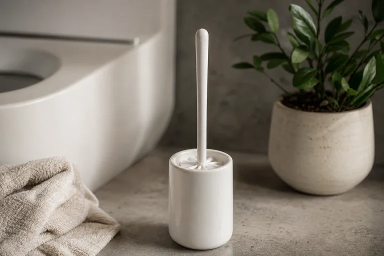 Brosse de toilette blanche : un classique toujours élégant dans la salle de bain