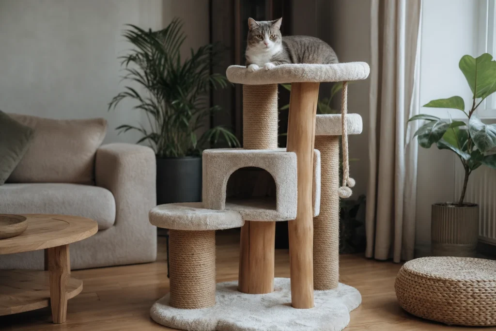 L&rsquo;importance du choix d’un bon arbre à chat pour le bien-être félin